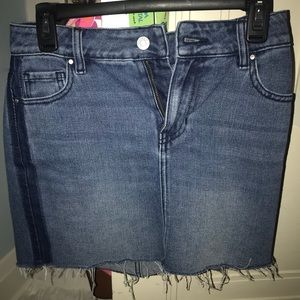 pacsun jean skirt